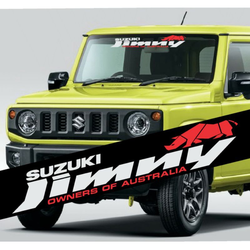 stiker kaca JIMNY Owners Of Australia