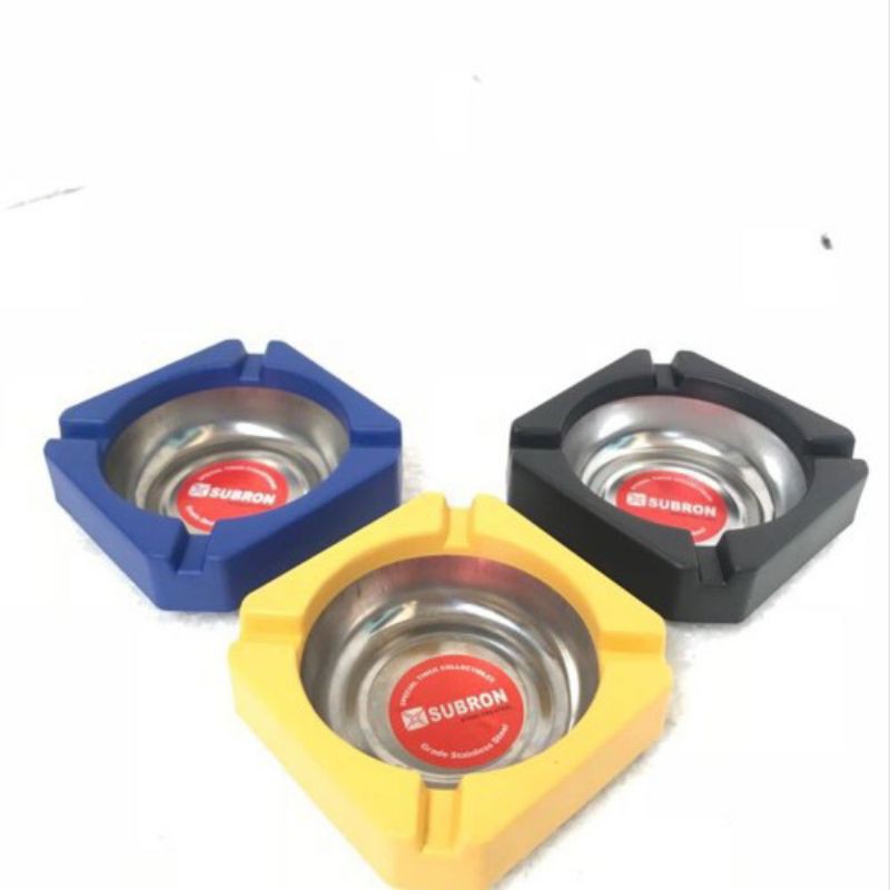 Asbak tiga warna/asbak warna/asbak 3 warna S-215