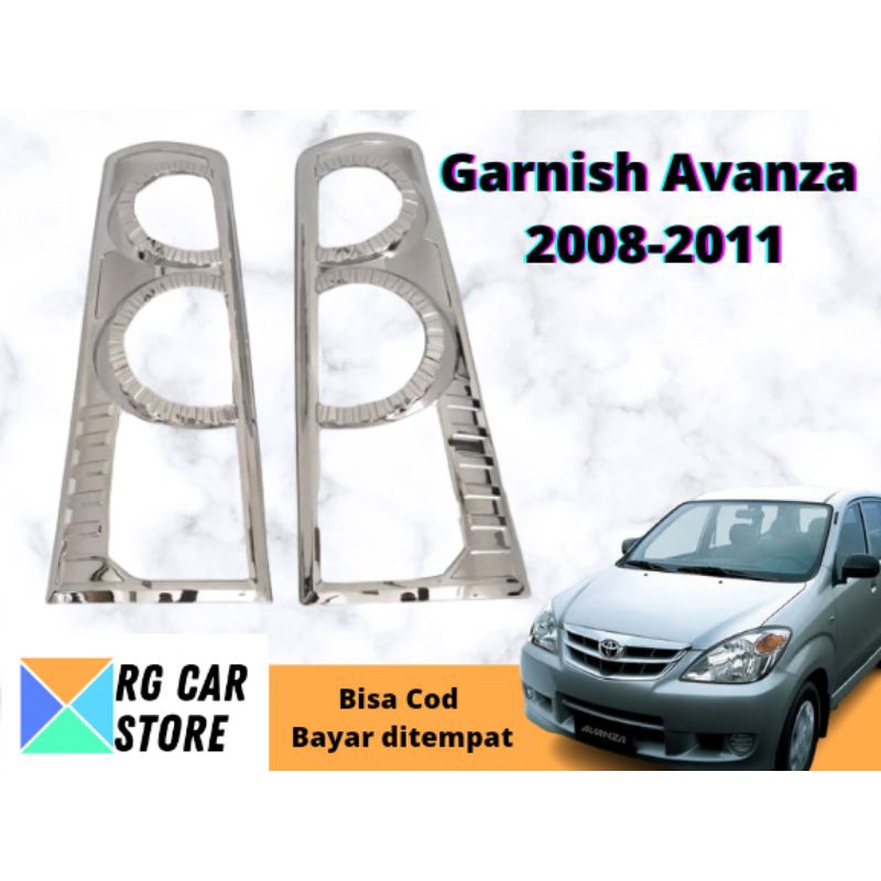 GARNISH AVANZA VVTI 2006-2011 DEPAN BELAKANG DIJAMIN PNP TINGGAL PASANG