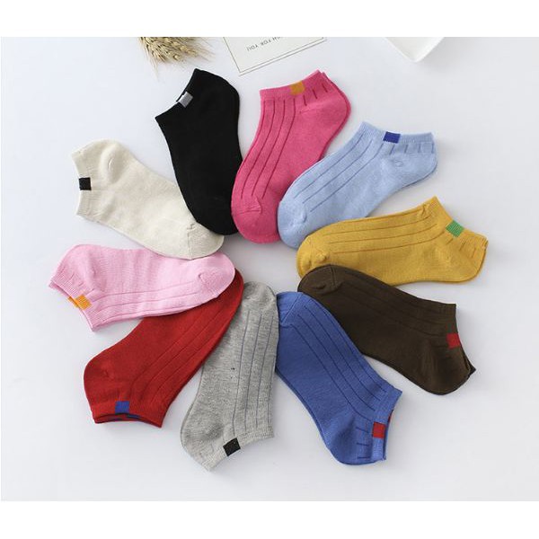 RSB KK216 Kaos Kaki POLOS 6 Ankle Cute Socks Short Socks Kaos Kaki Pendek Murah