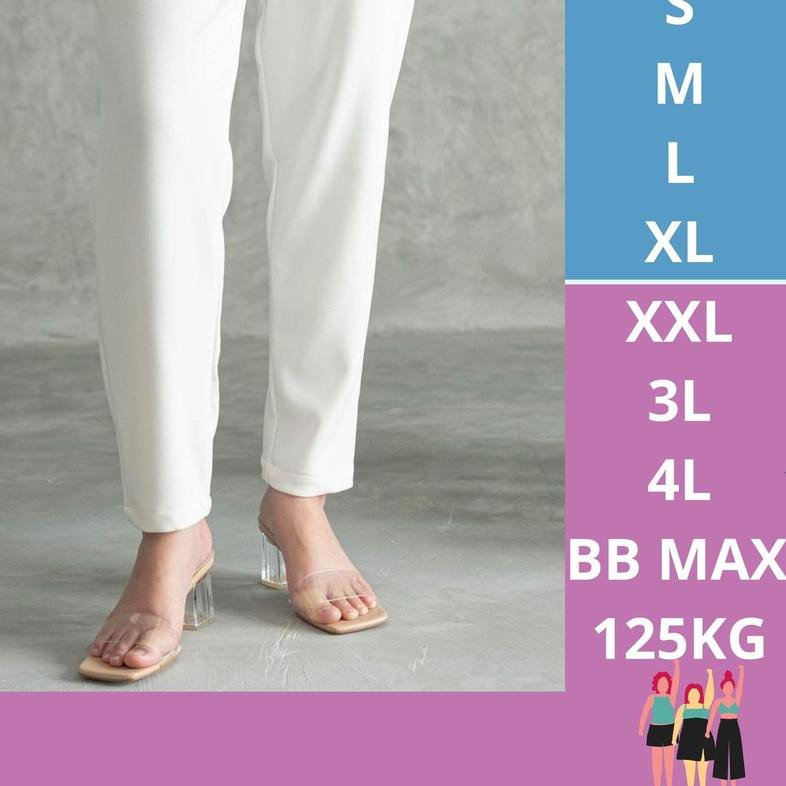 ♫ FIXUP - CELANA PANJANG WANITA CELANA SCUBA PANTS CELANA PENSIL MURAH CELANA PUTIH BAGGY PANTS ✦