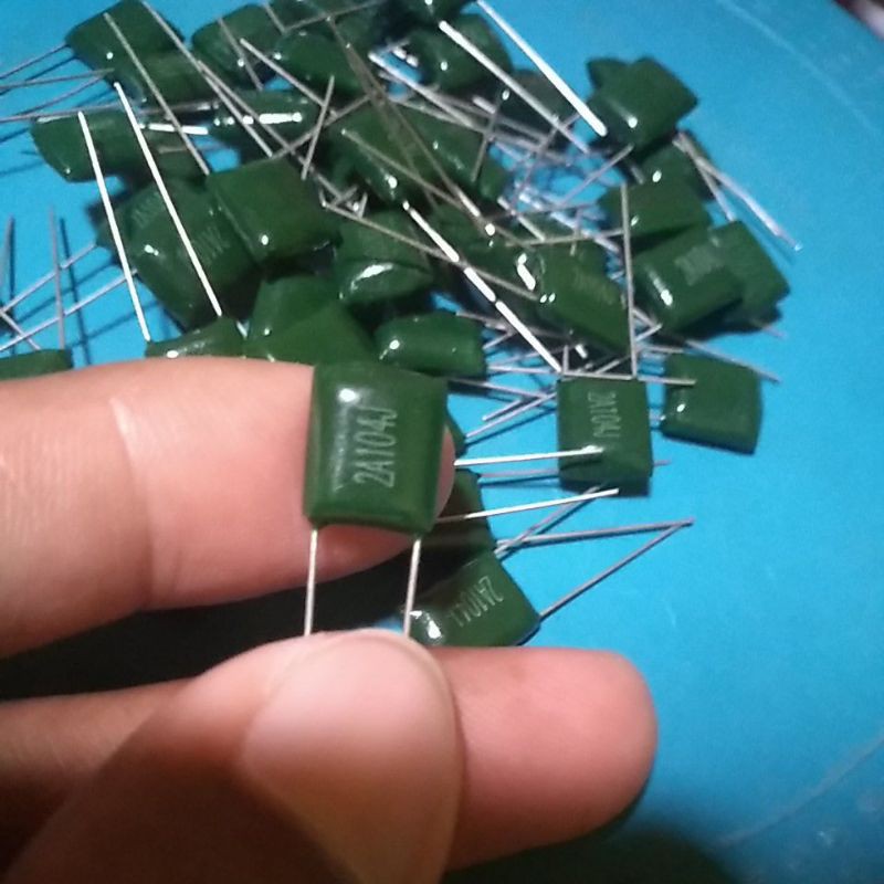 Mylar Capasitor 100v 100nf 2A 104J