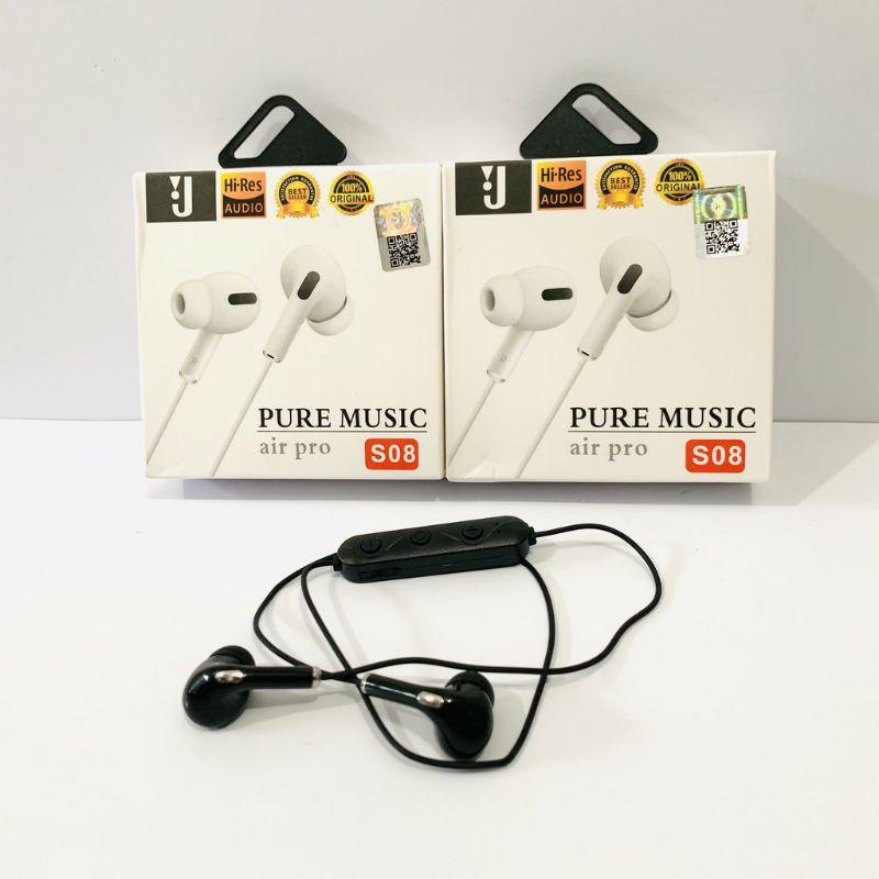 Headset Bluetooth Kabel Jbl S-08