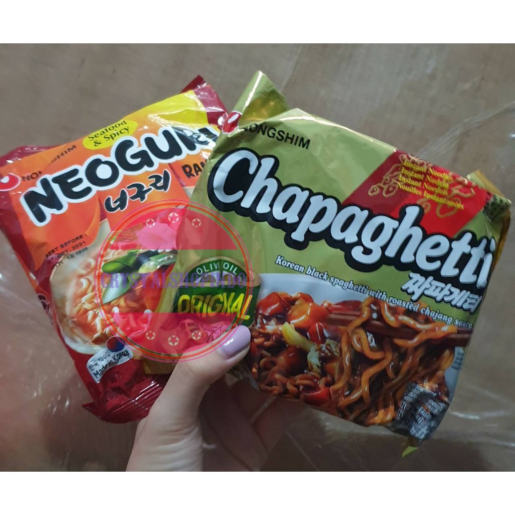 

[ready stock] ramdon nongshim chapagetti & neoguri