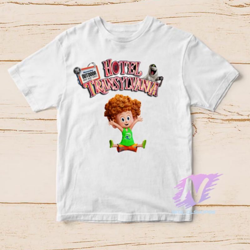 kaos anak kartun the movie hotel Transylvania