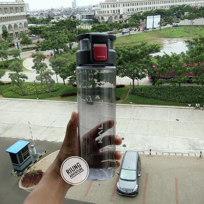 Botol Minum Plastik 750 Ml Kalibre 994082 999 Black New