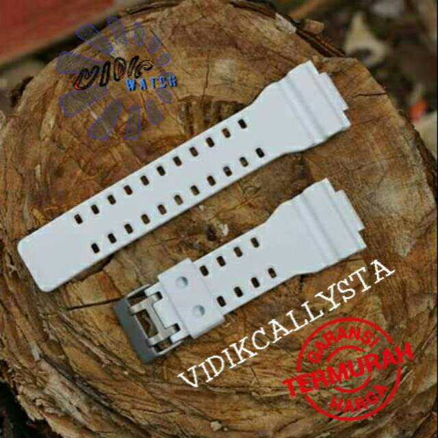 STRAP G-SHOCK TALI GSHOCK GA 100 110 120 300 GD GDF GAC 100 G GR GW 8900 PUTIH PREMIUM