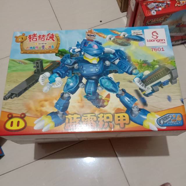 Mainan anak murah "lego" loongon 7601