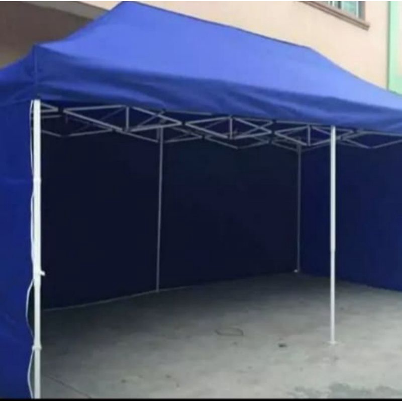 Tenda lipat premium uk 3x6 dinding 3 sisi