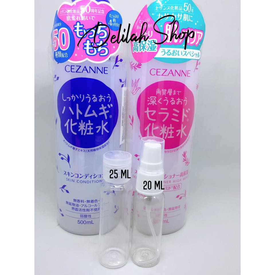 Share Cezanne Skin Conditioner dan Cezanne Skin Conditioner High Moist