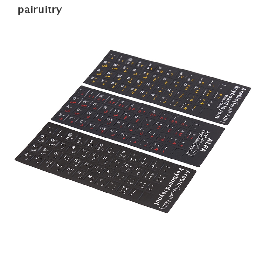 Stiker Keyboard Huruf Arab Anti Air Tanpa Refleksi   Prt Buku Literatur Klasik