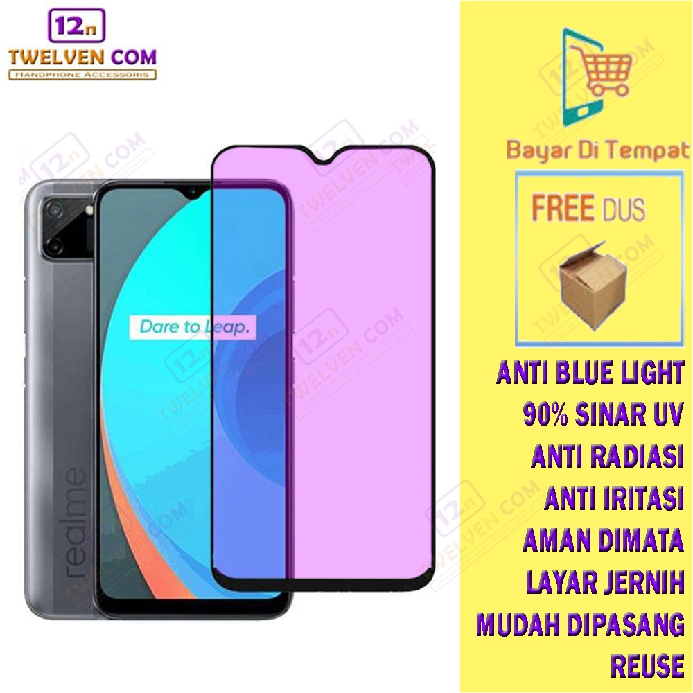 [FLASH SALE] ANTI BLUE LIGHT TEMPERED GLASS Realme C11