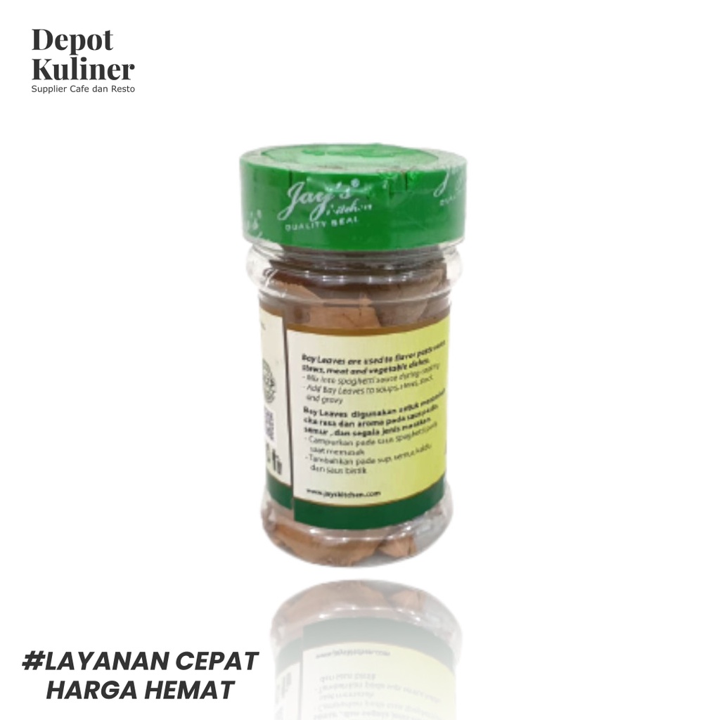 Jay's kitchen bay leaves 8g (daun salam)