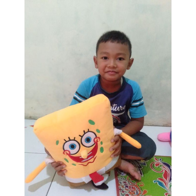 BONEKA SPONGEBOB DAN PATRICK 30CM SEPAKET