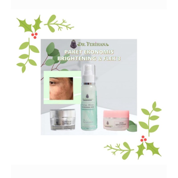 Paket Ekonomis Bright & Flek 3 || dr Ferihana