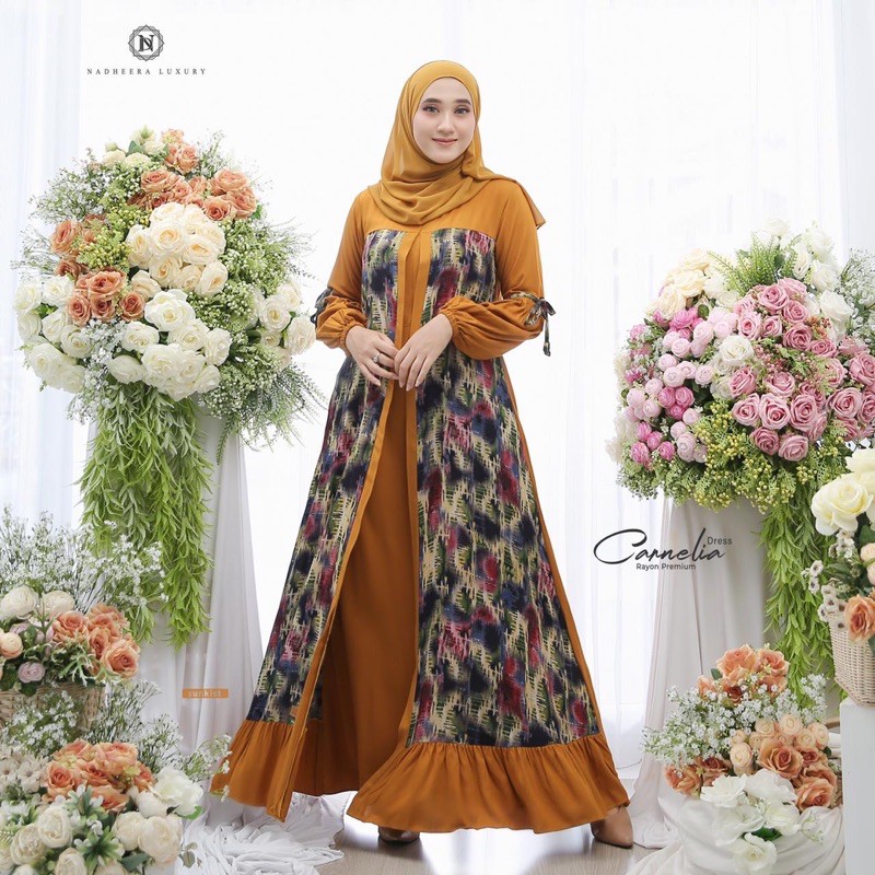 CARNELIA DRESS BY NADHEERA LUXURY