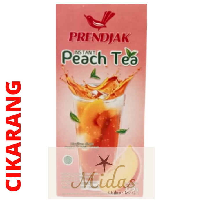 Jual Teh Prendjak Instan Peach Tea Shopee Indonesia 9509