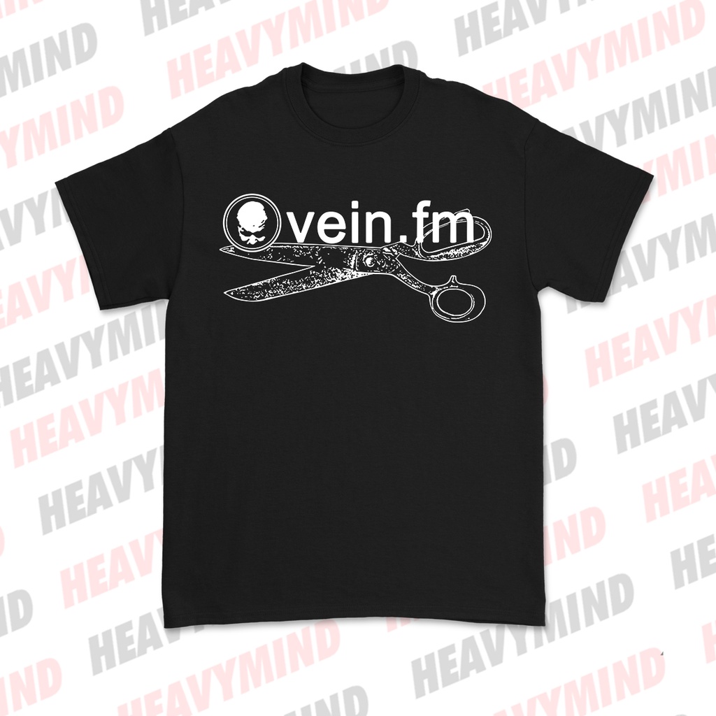 Kaos Band Vein FM Scissors Free Sticker