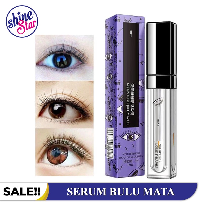 SHINE STAR - Serum Eyelash /Serum Pemanjang Penumbuh Pelentik Bulu Mata Ampuh