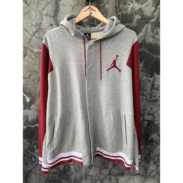 varsity hoodie jordan second kondisi mantab