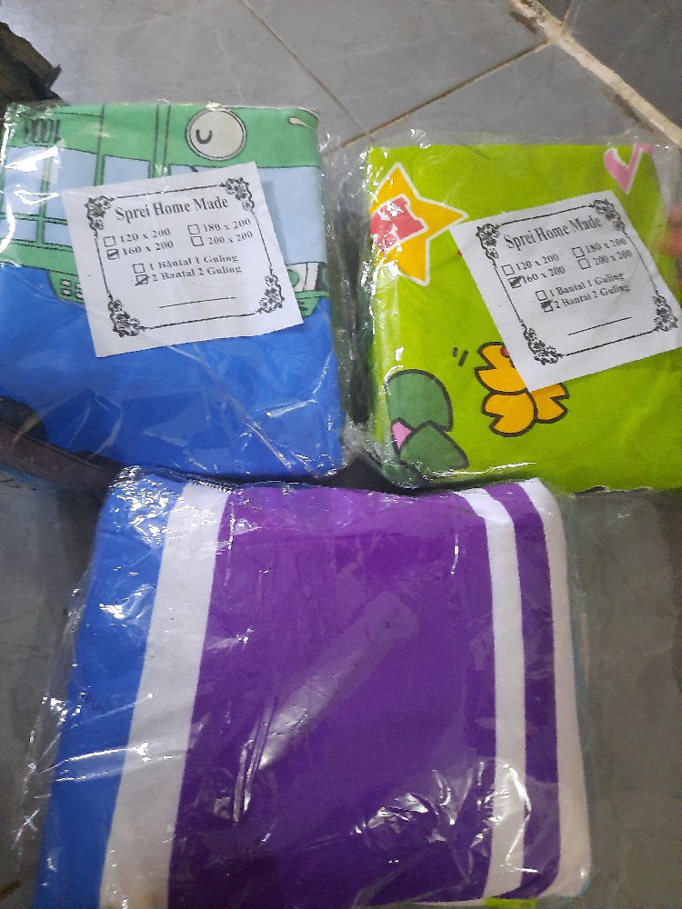 Seprei Sprei Murah Karakter Keropi Melody Homemade Berkualitas