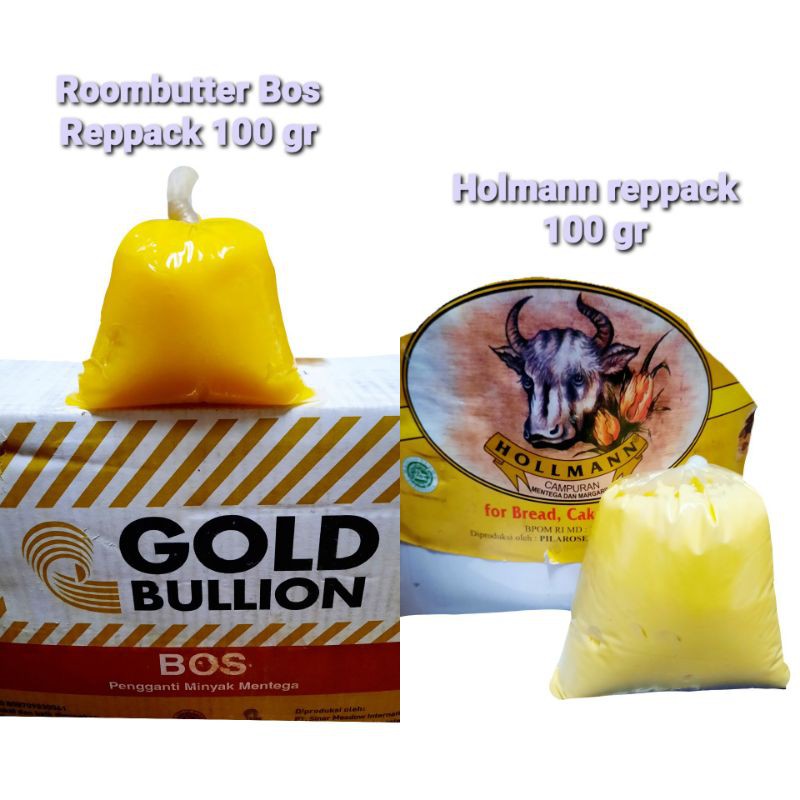 

HOLLMANN BUTTER 100GR,ROOMBUTER BOS GOLD BULLION 100GR