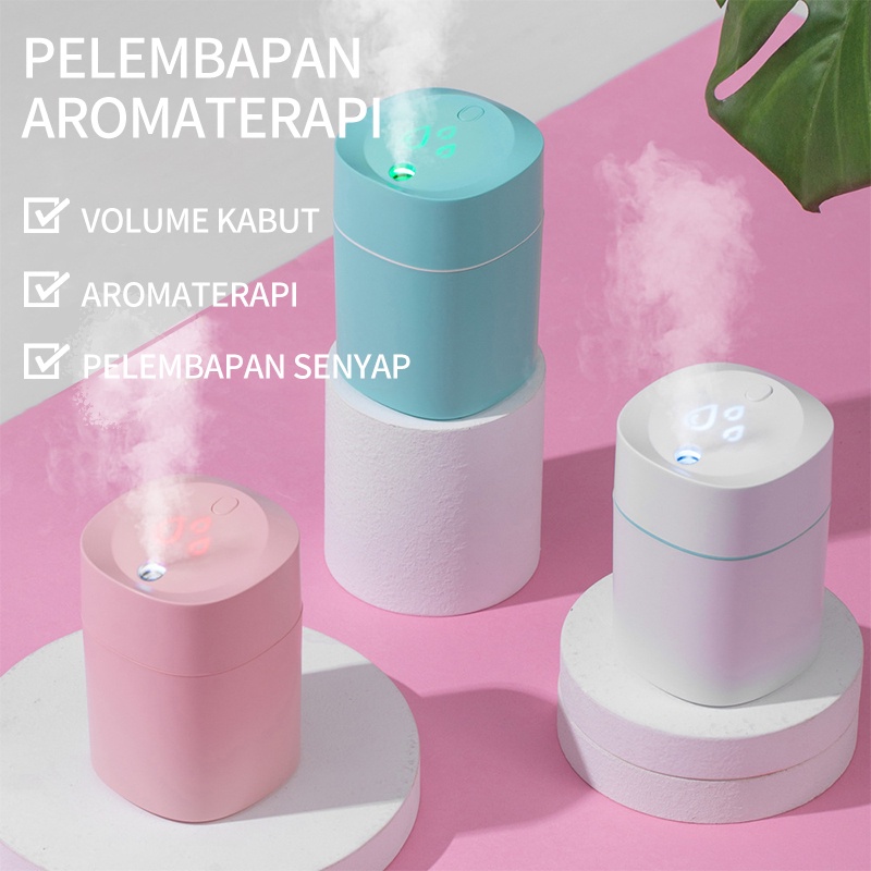 Baru K5 Aromaterapi Humidifier Mini Compact Mobil Desktop senyap Humidifier