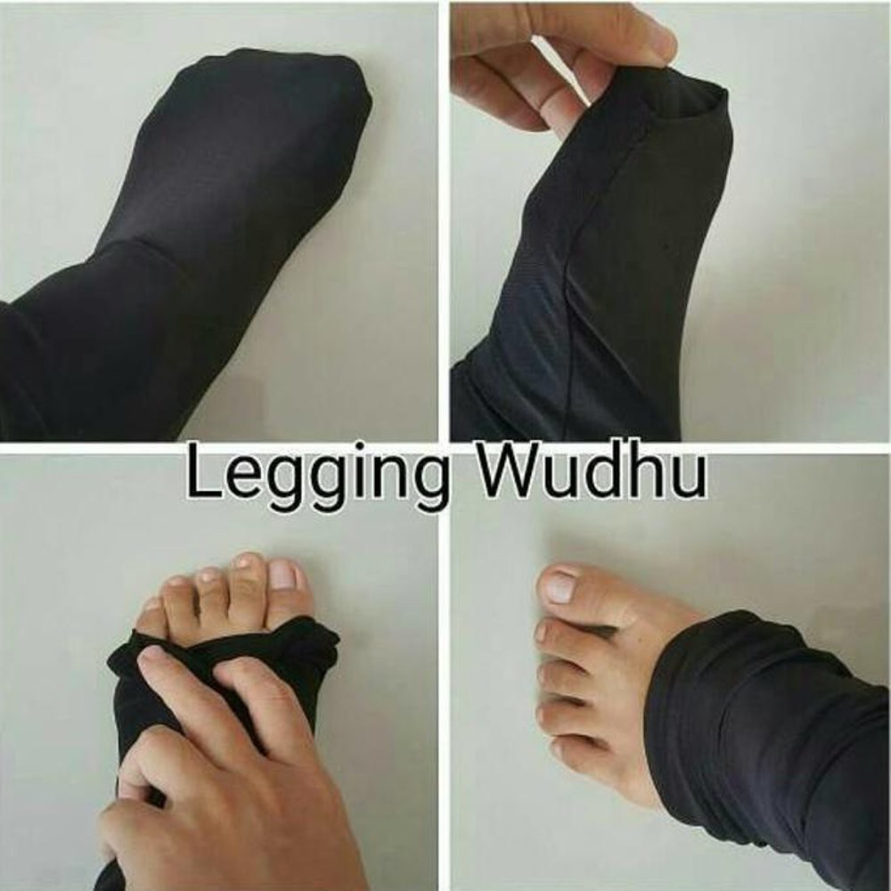 [ BEST SELLER ] ( 1 KG MUAT 9 PCS ) PREMIUM Legging Wudhu Leging Muslimah Cantik Terbaik