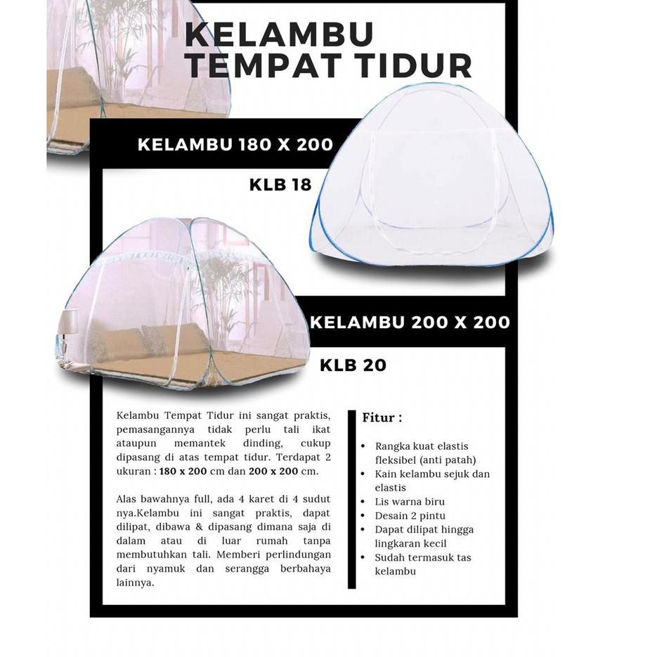 (2KG) SHENAR KELAMBU TEMPAT TIDUR BUTTERFLY ( ANTI NYAMUK) BAWAHNYA BOLONG