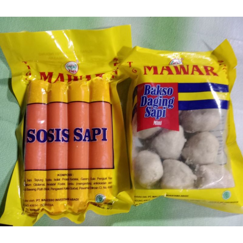 

Paket Sosis & Baso Mawar