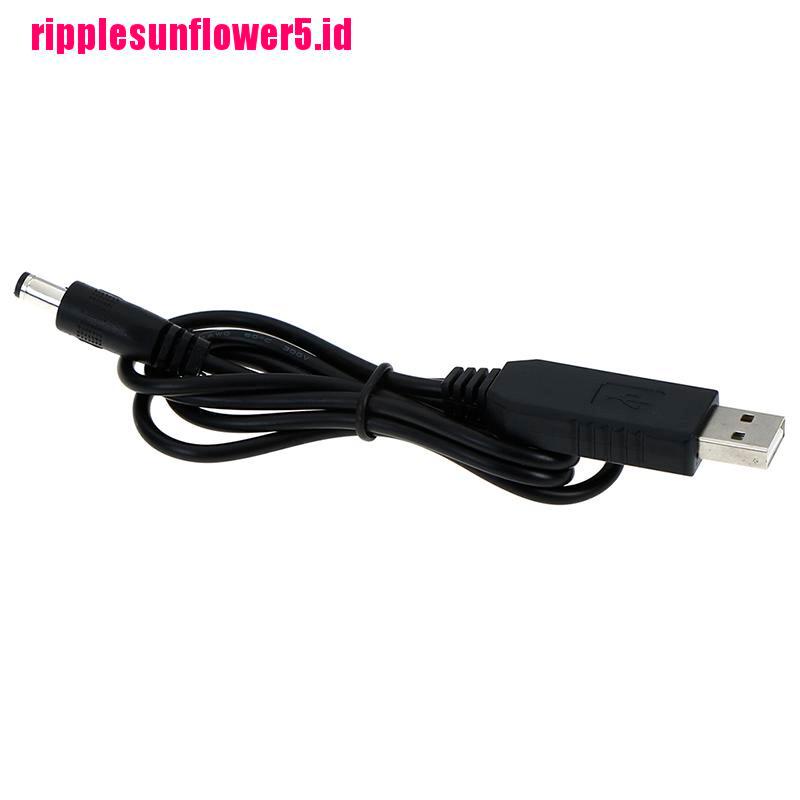 Modul Konverter step up Usb dc 5v Ke dc 12v 2.1x5.5mm male