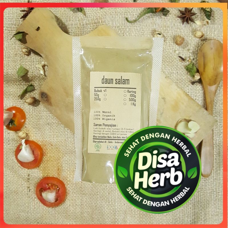 

BUBUK DAUN SALAM 100 GRAM - Syzygium Polyanthum - MURNI - JSR - REMPAH - PREMIUM QUALITY