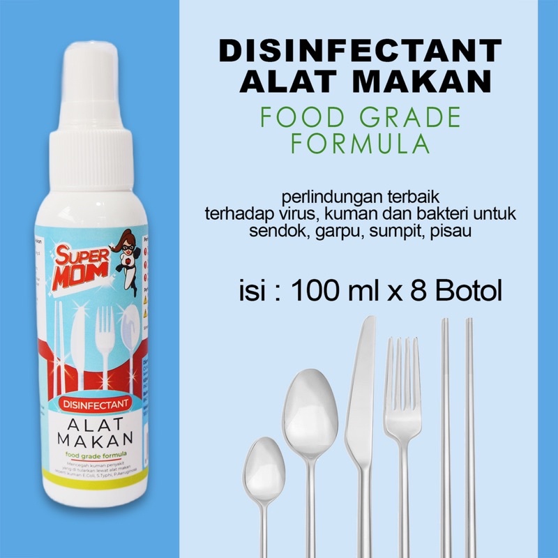 SuperMOM – Disinfectant Alat Makan Food Grade 100 mL