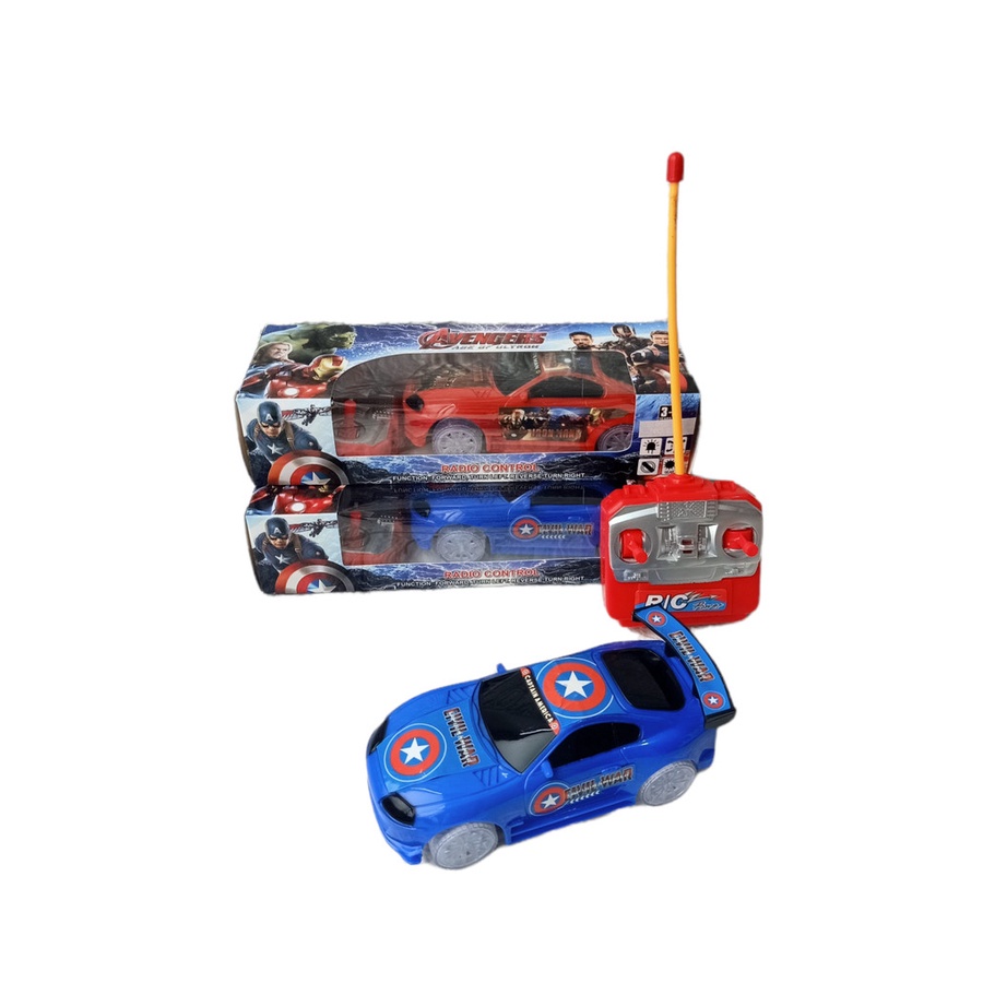 Mainan Anak Laki-laki Tarik dorongan Mobil Remot Mainan RC Remote Control Avenger J600/ Kado Mainan Anak Cowok Mobilan RC Karakter Action Figure