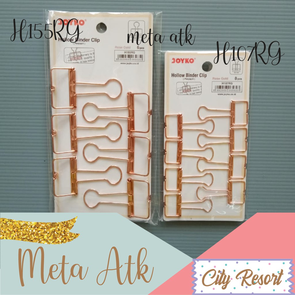 

Hollow Binder Clip Joyko