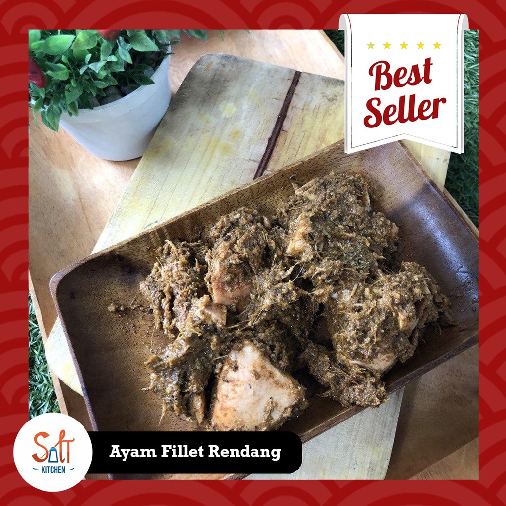 

[Menu Sehat] Ayam Filet Rendang