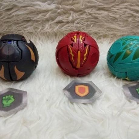 PROMO FIGURE // MAINAN BIG BAKUGAN TRANSFOMER DRAGON ORIGINAL