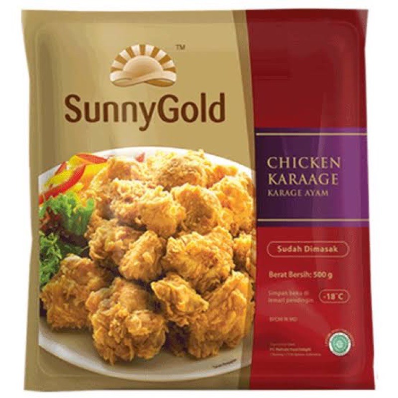 

SUNNY GOLD CHICKEN KARAGE 500 GR