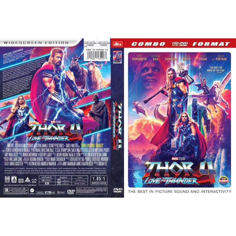 Dvd Thor 4 : Love and Thunder (Juli 2022) Ori