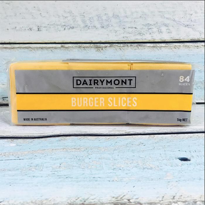 

DAIRYMONT BURGER CHEESE 28 SLICES/ KEJU BURGER 28 PCS / KEJU IMPORT