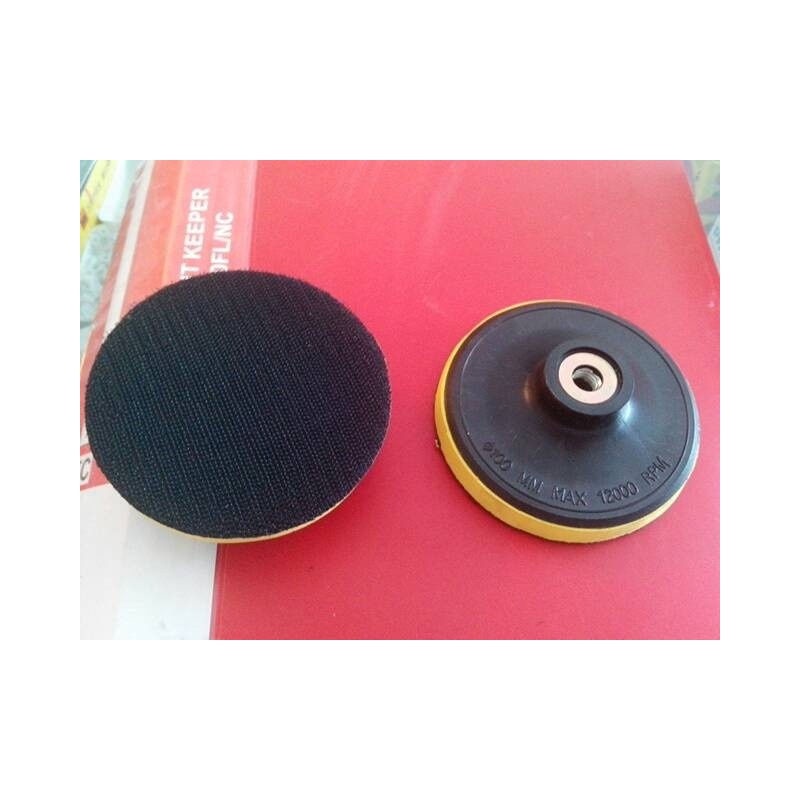 Sanding Pad Rubber Pad Velcro 4"