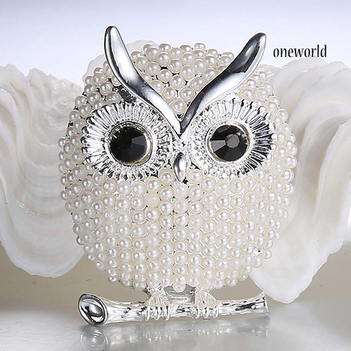 OW@ Hot Lovely Women Owl Animal Brooch Pin Wedding Bridal Brooches Jewelry Xmas Gift