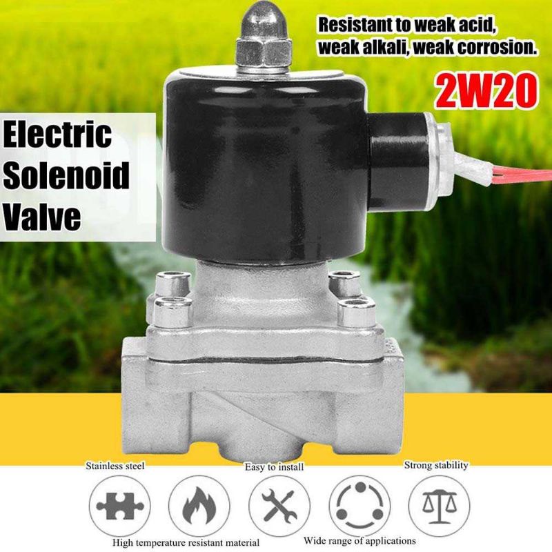 Electric Selenoid Water Valve 220V 1/2&quot;, 3/4&quot;, 1&quot;