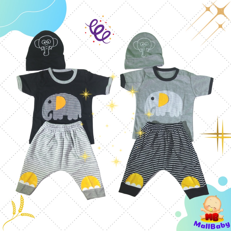 Baju Bayi Laki Laki 6 12 Bulan Setelan Baju Anak Bayi Lucu Adem Nyaman Keren