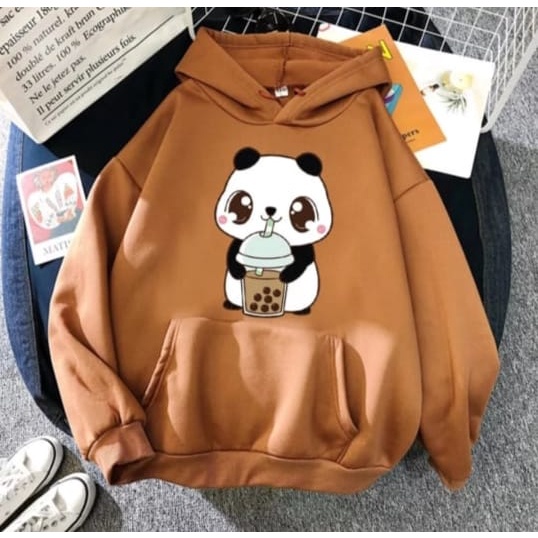 sweater/hoodie motif Panda//HOODIE ANAK ANAK TERBARU