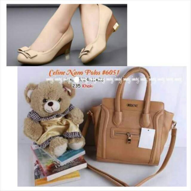 Paket tas dan sepatu wanita