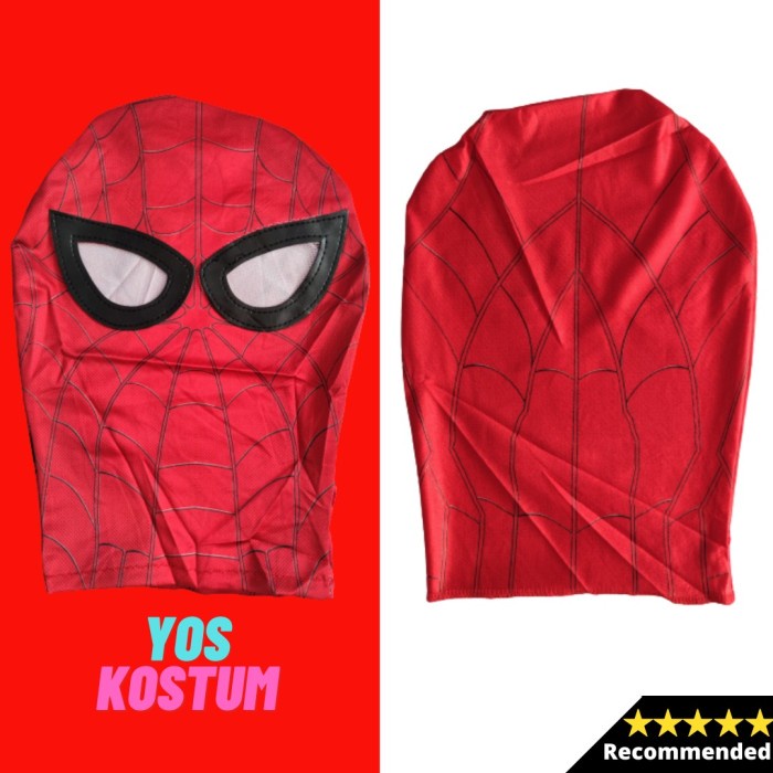 Topeng Spiderman Dewasa Anak Spider Mask Premium Import