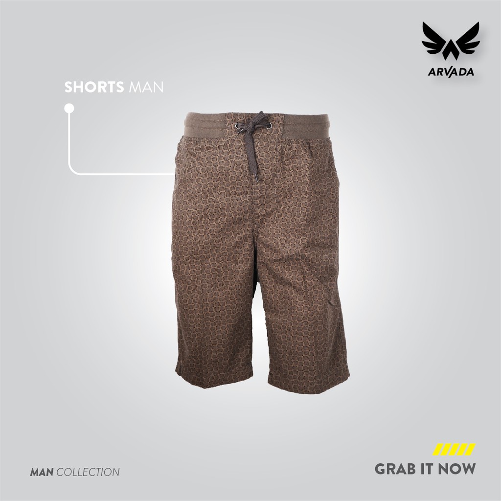 Arvada Short Pants Rib Printing | Celana Pendek Rib Printing