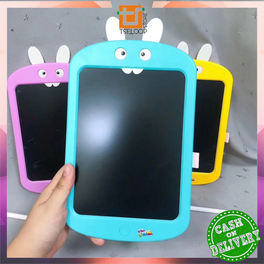 OFM-M36 Mainan LCD Writing Drawing Tablet Board 8.5 inch Papan Tulis Karakter Mainan Edukasi Anak-4