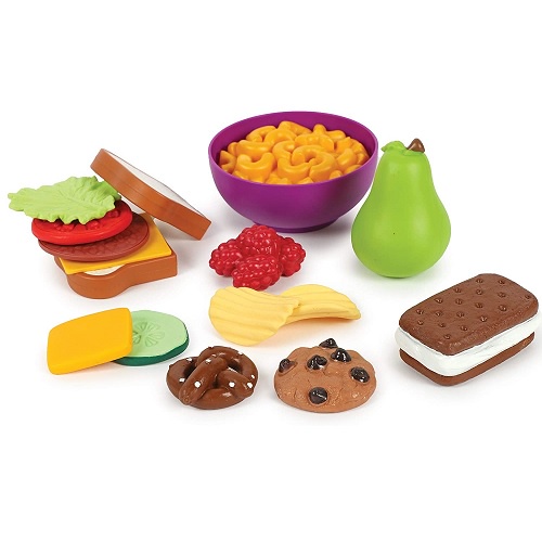 Jual Learning Resources New Sprouts Complete Play Food Set Mainan Masak